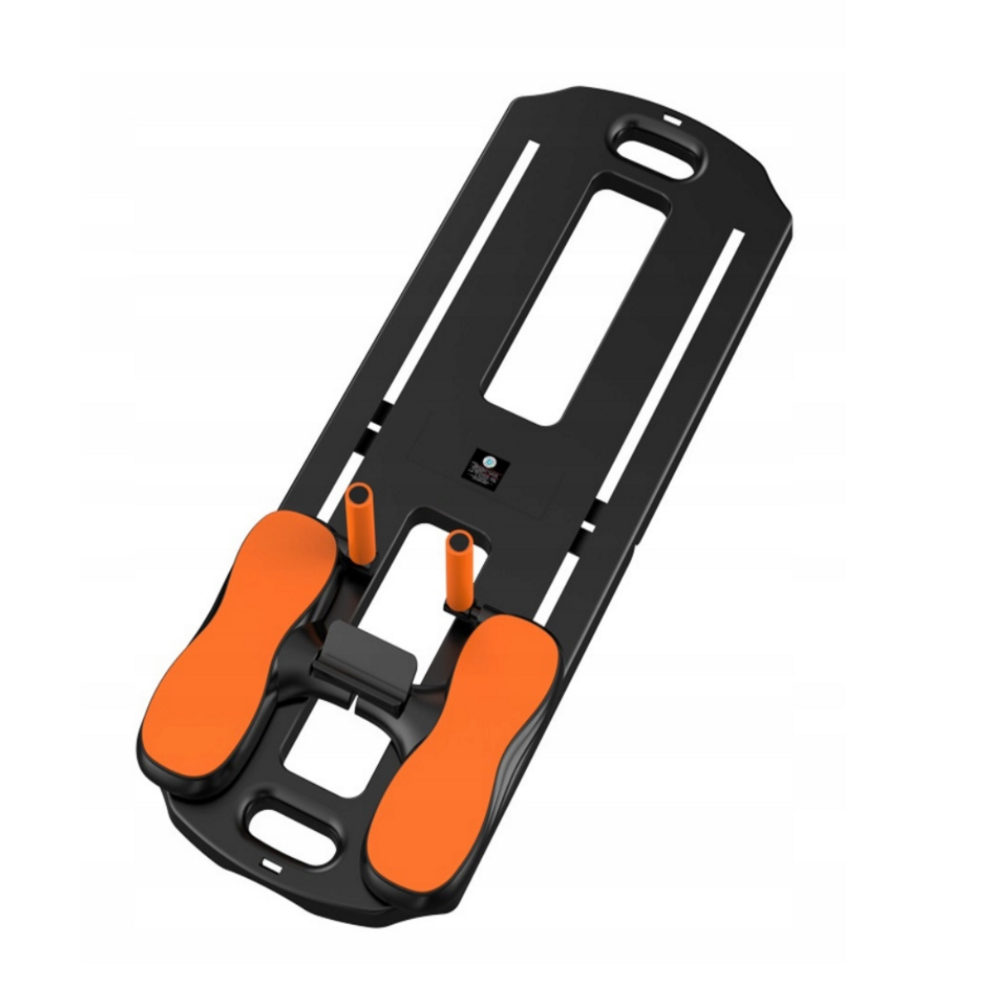 WIELOFUNKCYJNA DESKA DO ĆWICZEŃ PAMARAŃCZOWO-CZARNA