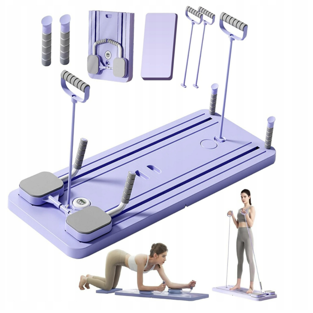 WIELOFUNKCYJNA DESKA DO ĆWICZEŃ - FIOLETOWA - obrazek 2