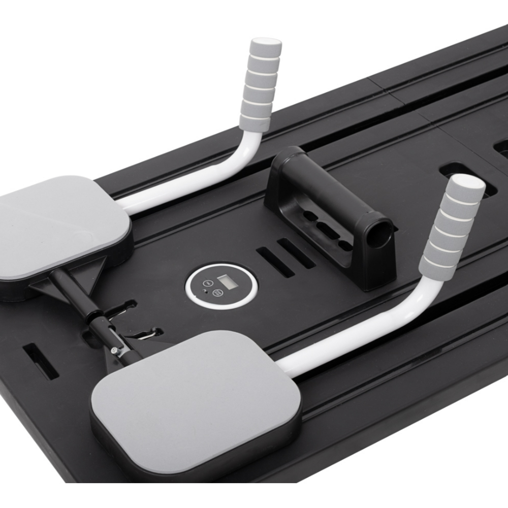 WIELOFUNKCYJNA DESKA DO ĆWICZEŃ Z LICZNIKIEM - CZARNA - obrazek 3