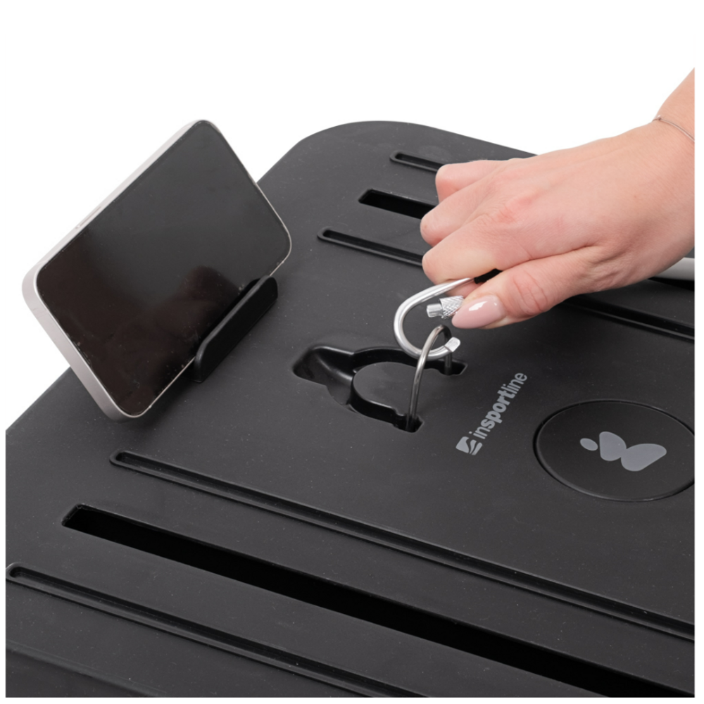 WIELOFUNKCYJNA DESKA DO ĆWICZEŃ Z LICZNIKIEM - CZARNA - obrazek 5